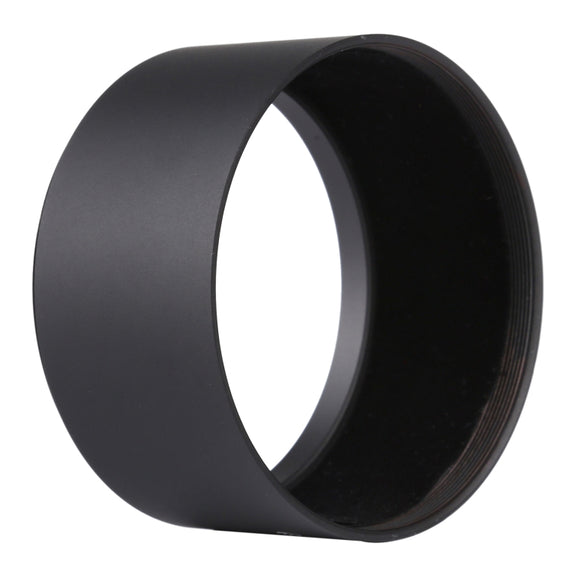 FITTEST 72mm Thread Type Straight Tube Full Metal Lens Hood Shade for Medium Telephoto Lens