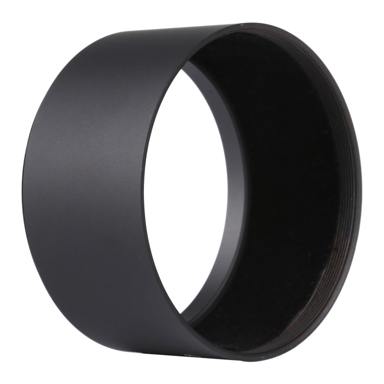 FITTEST 72mm Thread Type Straight Tube Full Metal Lens Hood Shade for Medium Telephoto Lens