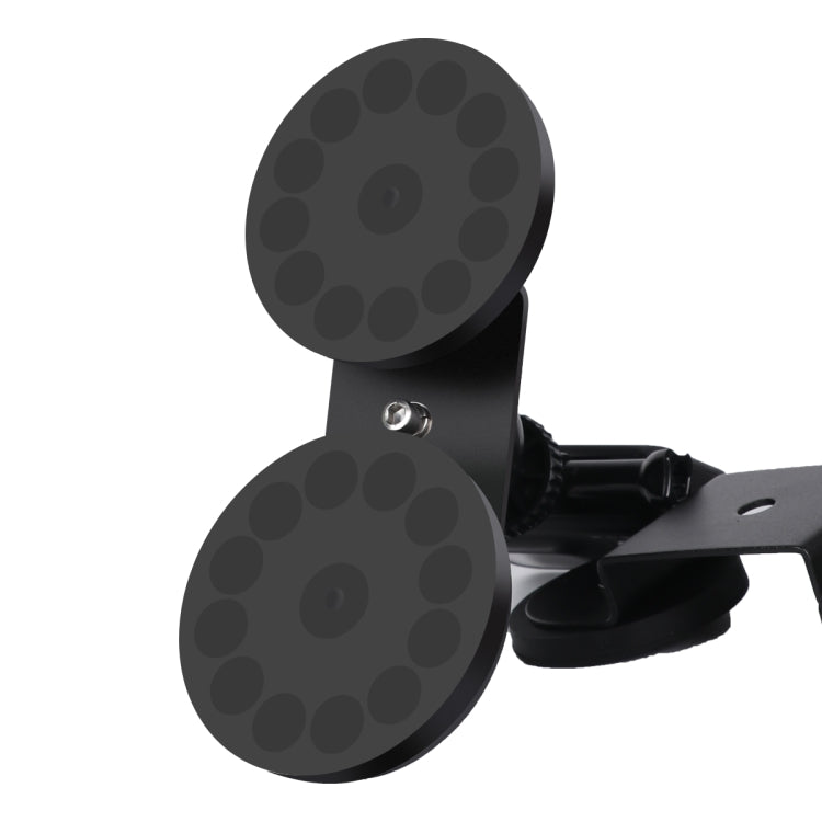 Car Suction Cup Mount Bracket for GoPro Hero11 Black / HERO10 Black / HERO9 Black / HERO8 Black /7 /6 /5 /5 Session /4 Session /4 /3+ /3 /2 /1, Xiaoyi and Other Action Cameras, Size: L(Black) - Holder by PMC TechLife | Online Shopping South Africa | PMC TechLife | Buy Now Pay Later Mobicred