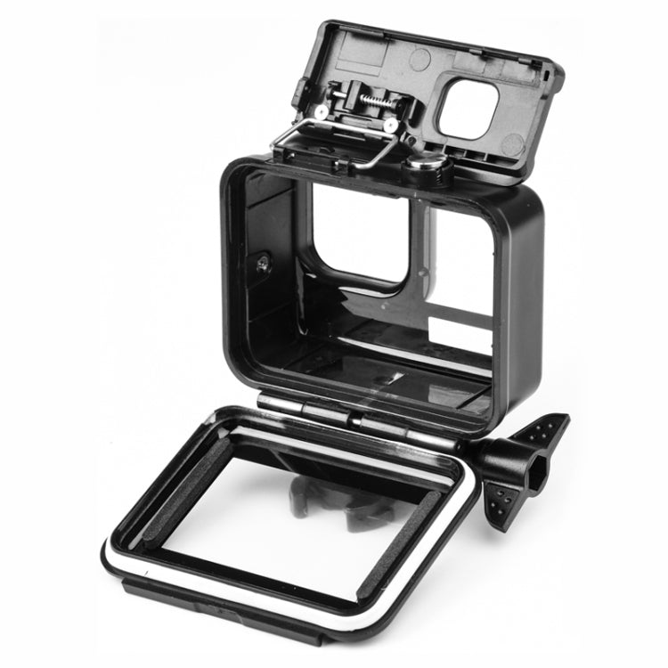 50m Waterproof Housing Protective Case with Buckle Basic Mount & Screw for GoPro HERO10 Black / HERO9 Black (Black) - Waterproof Cases by PMC TechLife | Online Shopping South Africa | PMC TechLife | Buy Now Pay Later Mobicred