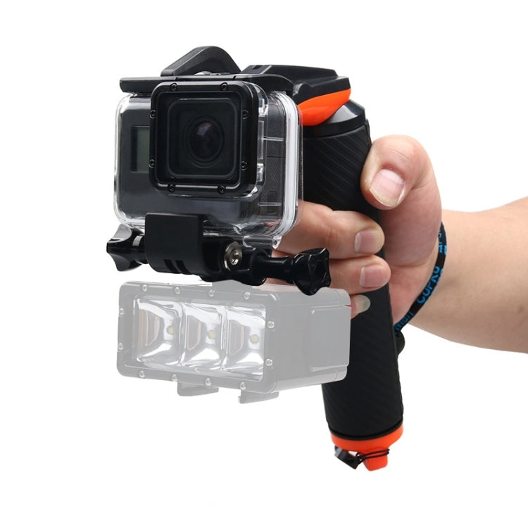 Shutter Trigger + Floating Hand Grip Diving Buoyancy Stick with Adjustable Anti-lost Strap & Screw & Wrench for GoPro HERO7 /6 Black /5 Black - Floating Grip & Ball by PMC TechLife | Online Shopping South Africa | PMC TechLife | Buy Now Pay Later Mobicred