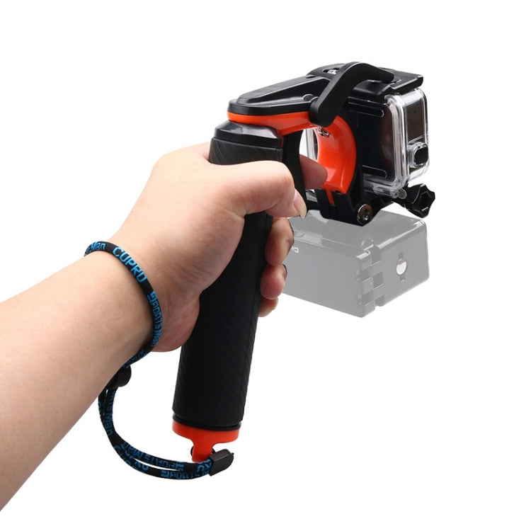 Shutter Trigger + Floating Hand Grip Diving Buoyancy Stick with Adjustable Anti-lost Strap & Screw & Wrench for GoPro HERO7 /6 Black /5 Black - Floating Grip & Ball by PMC TechLife | Online Shopping South Africa | PMC TechLife | Buy Now Pay Later Mobicred