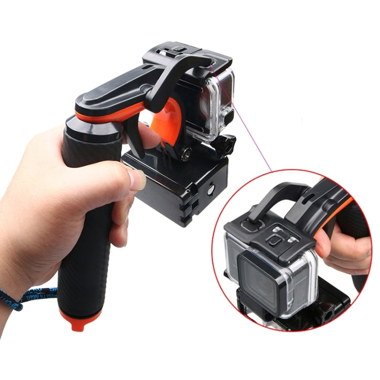 Shutter Trigger + Floating Hand Grip Diving Buoyancy Stick with Adjustable Anti-lost Strap & Screw & Wrench for GoPro HERO7 /6 Black /5 Black - Floating Grip & Ball by PMC TechLife | Online Shopping South Africa | PMC TechLife | Buy Now Pay Later Mobicred