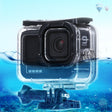 45m Waterproof Housing Protective Case with Buckle Basic Mount & Screw For GoPro HERO10 Black / HERO9 Black - Waterproof Cases by PMC TechLife | Online Shopping South Africa | PMC TechLife | Buy Now Pay Later Mobicred