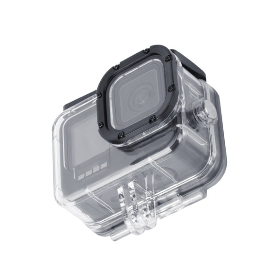 45m Water-resistant Housing Protective Case with Buckle Basic Mount & Screw For GoPro HERO10 Black / HERO9 Black