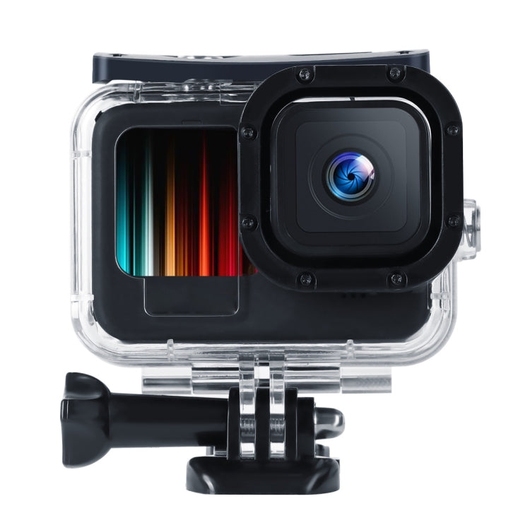 45m Water-resistant Housing Protective Case with Buckle Basic Mount & Screw For GoPro HERO10 Black / HERO9 Black