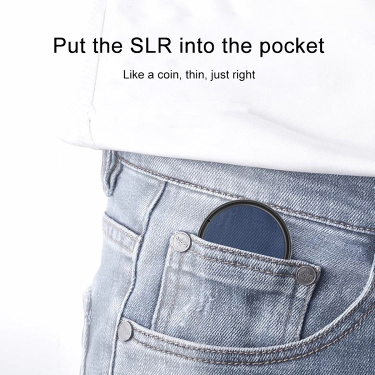 RUIGPRO for GoPro HERO10 Black / HERO9 Black Professional 52mm UV Lens Filter with Filter Adapter Ring & Lens Cap - free shipping - PMC TechLife - Order now!