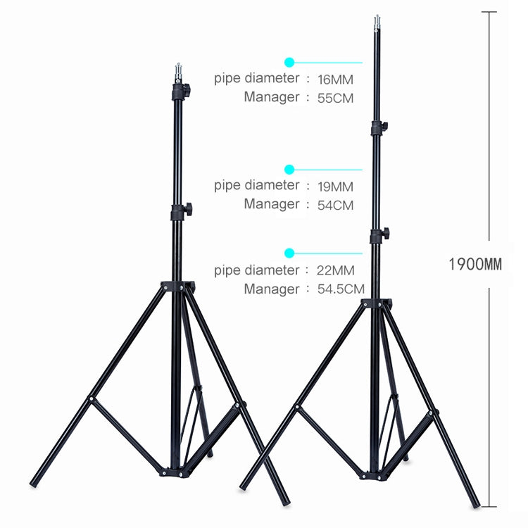 TRIOPO Oubao 1.9m Portable Studio Light Metal Tripod - free shipping - PMC Jewellery - Order now!