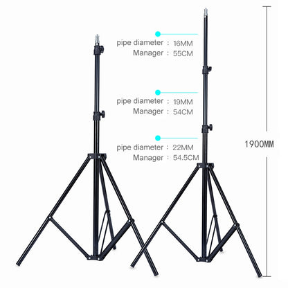 TRIOPO Oubao 1.9m Portable Studio Light Metal Tripod - free shipping - PMC Jewellery - Order now!
