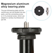 TRIOPO 554 Adjustable Portable  Aluminum Alloy Tripod with D-2A Ball Head for SLR Camera