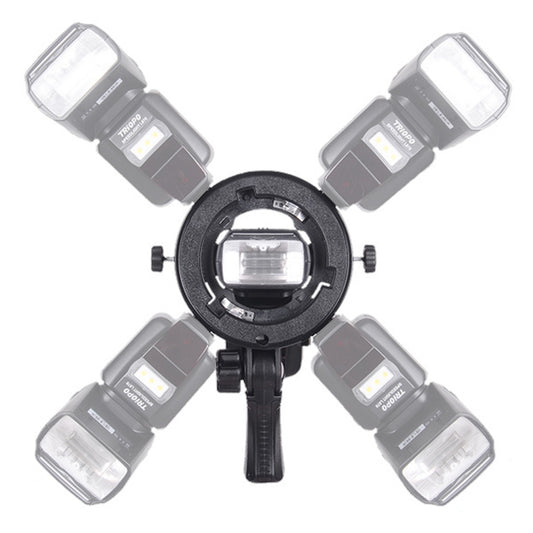 TRIOPO TR-05 Flash Holder Multi-function Camera Universal S-type Holder Accessories Transfer Interface - free shipping - PMC Jewellery - Order now!