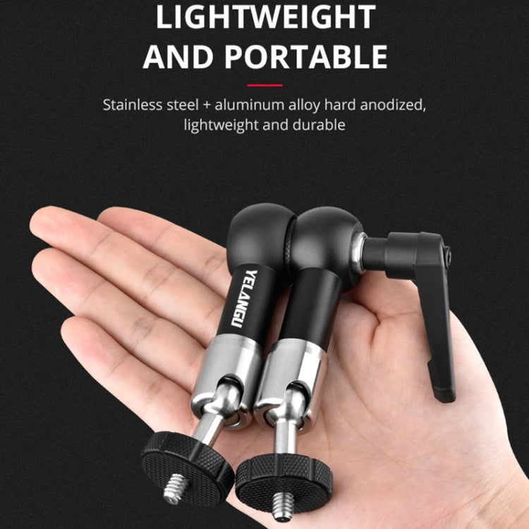 YELANGU 7 inch Adjustable Friction Articulating Magic Arm (Black) - free shipping - PMC Jewellery - Order now!