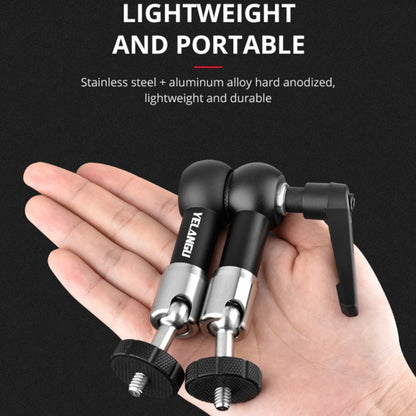 YELANGU 7 inch Adjustable Friction Articulating Magic Arm (Black) - free shipping - PMC Jewellery - Order now!