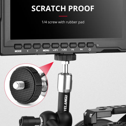 YELANGU 7 inch Adjustable Friction Articulating Magic Arm (Black) - free shipping - PMC Jewellery - Order now!
