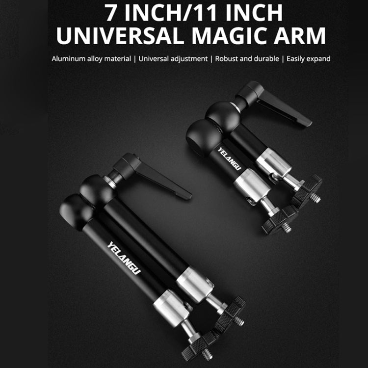 YELANGU 7 inch Adjustable Friction Articulating Magic Arm (Black) - free shipping - PMC TechLife - Order now!