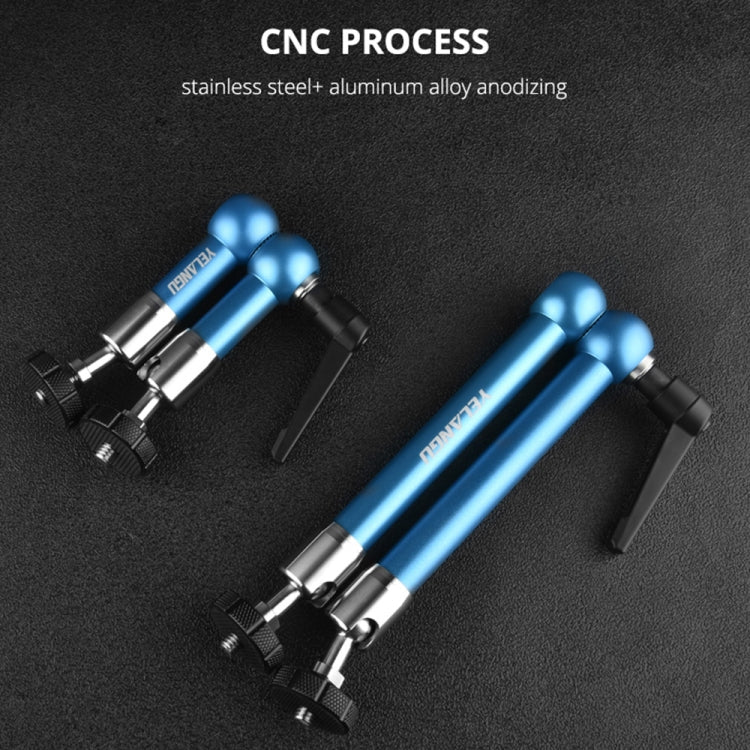 YELANGU 11 inch Adjustable Friction Articulating Magic Arm(Blue)