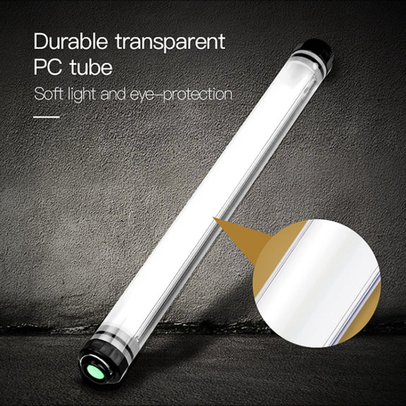 LUXCeO P7RGB Colorful Photo LED Stick Video Light APP Control Adjustable Color Temperature Water-resistant Handheld LED Fill Light with Remote Control