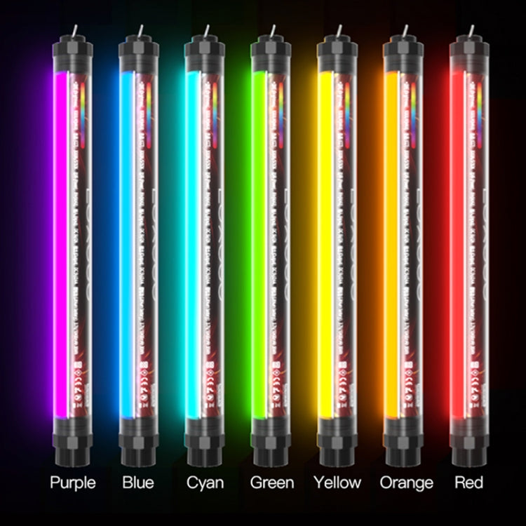 LUXCeO P7RGB Colorful Photo LED Stick Video Light APP Control Adjustable Color Temperature Water-resistant Handheld LED Fill Light with Remote Control