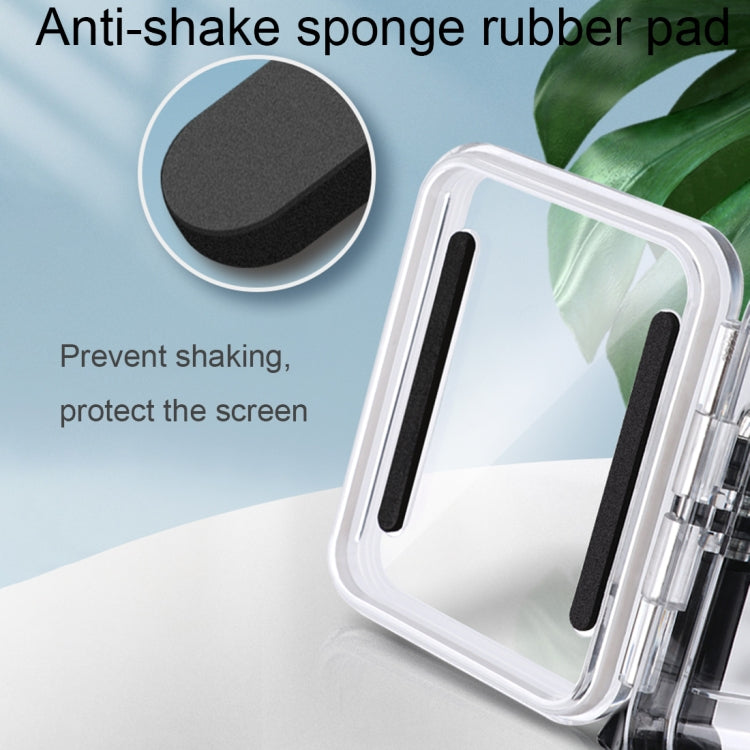 For GoPro HERO8 Black 45m Waterproof Housing Protective Case with Buckle Basic Mount & Screw & (Purple, Red, Pink) Filters & Floating Bobber Grip & Strap & Anti-Fog Inserts (Transparent) - Waterproof Cases by PMC TechLife | Online Shopping South Africa | PMC TechLife | Buy Now Pay Later Mobicred