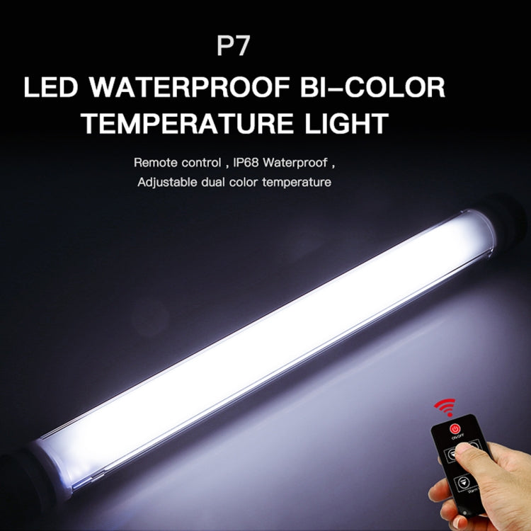 LUXCeO P7 Dual Color Temperature Photo LED Stick Video Light Waterproof Handheld LED Fill Light with Remote Control - free shipping - PMC Jewellery - Order now!