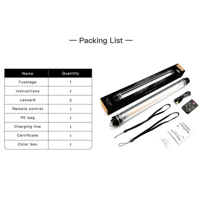 LUXCeO P7 Dual Color Temperature Photo LED Stick Video Light Waterproof Handheld LED Fill Light with Remote Control - free shipping - PMC Jewellery - Order now!
