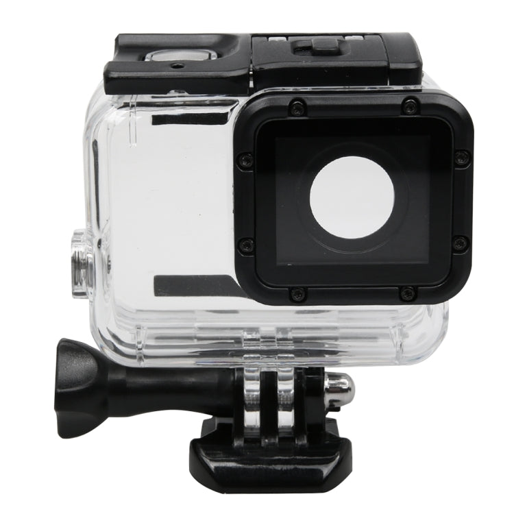 For GoPro HERO5 Skeleton Housing Protective Case Cover with Buckle Basic Mount & Lead Screw, Need to Disassemble Lens