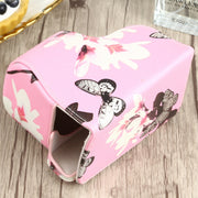 Flower Pattern PU Leather Camera Case for Sony A6000 / A6300 / A6400 / Nex 6 (Pink)