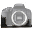 1/4 inch Thread PU Leather Camera Half Case Base for Canon EOS 77D / 800D(Black) - free shipping - PMC TechLife - Order now!