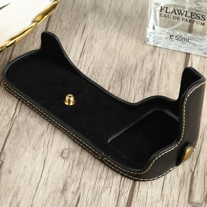 1/4 inch Thread PU Leather Camera Half Case Base for Canon EOS 90D (Black) - free shipping - PMC Jewellery - Order now!