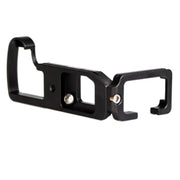 FITTEST FLS-RX10 II Vertical Shoot Quick Release L Plate Bracket Base Holder for Sony RX10M2 (Black)