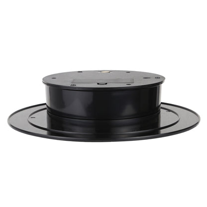 25cm 360 Degree Electric Rotating Mirror Surface Turntable Display Stand Video Shooting Props Turntable for Photography, Load 3kg, Powered by Battery(White) - free shipping - PMC Jewellery - Order now!