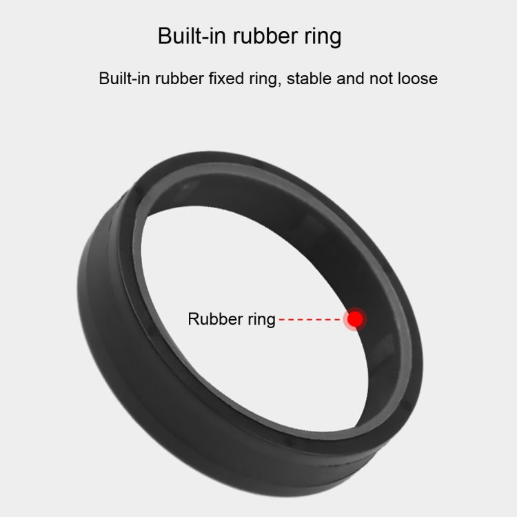 For Xiaomi Mijia Small Camera 38mm UV Protection Lens Filter(Black) - Lens Filter by PMC TechLife | Online Shopping South Africa | PMC TechLife | Buy Now Pay Later Mobicred