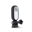 Plastic Protective Frame Mount Cage with Tripod Base Adapter for Insta360 GO 2(Black) - Mount & Holder by PMC TechLife | Online Shopping South Africa | PMC TechLife | Buy Now Pay Later Mobicred