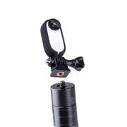 Plastic Protective Frame Mount Cage with Tripod Base Adapter for Insta360 GO 2(Black)