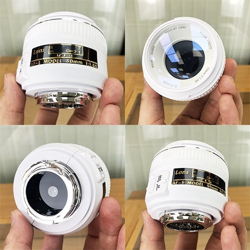 DF DSLR Camera Non-Working Fake Dummy Lens Model(White)