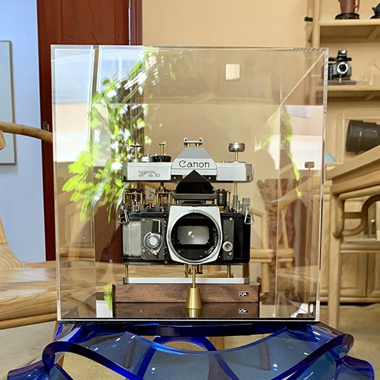 For Canon Non-Working Fake Dummy Camera Model Room Props Display Photo Studio Camera Model (Coffee)