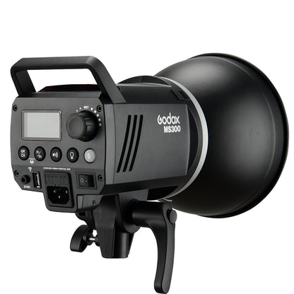 Godox MS300 Studio Flash Light 300Ws Bowens Mount Studio Speedlight with Cover(US Plug) - free shipping - PMC Jewellery - Order now!