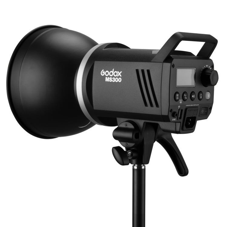 Godox MS300 Studio Flash Light 300Ws Bowens Mount Studio Speedlight with Cover(AU Plug)
