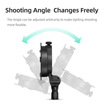 Godox S2 Speedlite S-Type Bracket Bowens Mount Flash S-type Holder Bracket (Black) - free shipping - PMC Jewellery - Order now!
