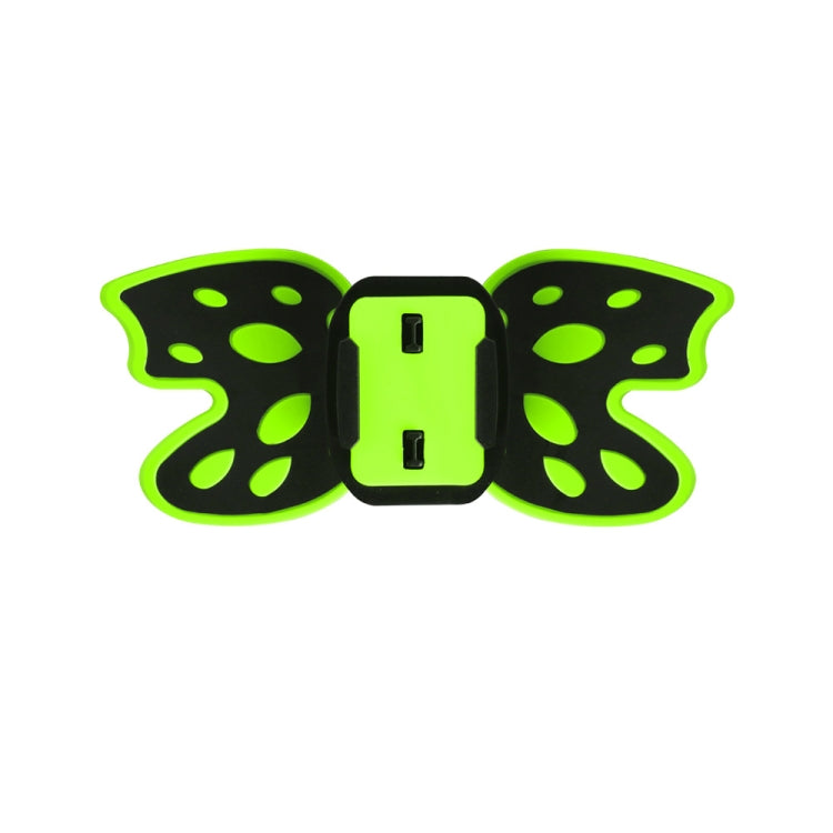 Butterfly Helmet Mount Adapter for GoPro, Insta360, DJI and Other Action Cameras(Fluorescent Green) - free shipping - PMC TechLife - Order now!