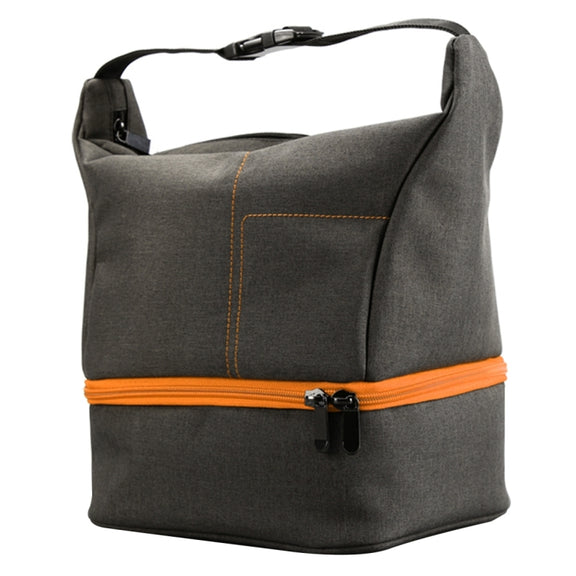 HU107513 Portable Water-resistant Scratch-proof Abrasive Material Outdoor Sports Sling Shoulder Bag Handbag DSLR Camera Bag Phone Bag with Adjustable Detachable Shoulder Strap for GoPro, SJCAM, Nikon, Cano ... Samsung, Huawei, Size: 25.5 x 20.5 x 29 cm(Orange)