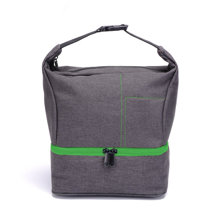 HU107513 Portable Water-resistant Scratch-proof Abrasive Material Outdoor Sports Sling Shoulder Bag Handbag DSLR Camera Bag Phone Bag with Adjustable Detachable Shoulder Strap for GoPro, SJCAM, Nikon, Cano ...  Samsung, Huawei, Size: 25.5 x 20.5 x 29 cm(Green)