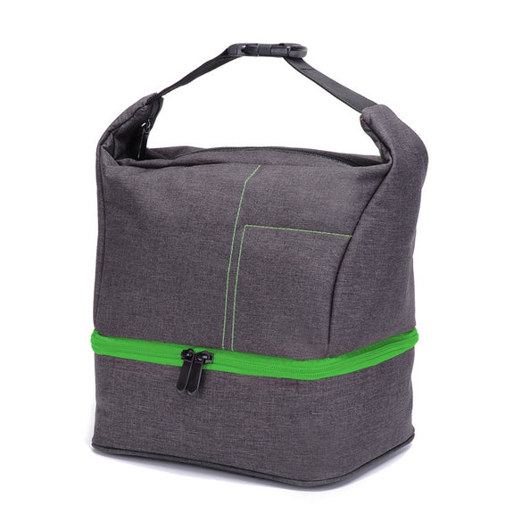 HU107513 Portable Water-resistant Scratch-proof Abrasive Material Outdoor Sports Sling Shoulder Bag Handbag DSLR Camera Bag Phone Bag with Adjustable Detachable Shoulder Strap for GoPro, SJCAM, Nikon, Cano ...  Samsung, Huawei, Size: 25.5 x 20.5 x 29 cm(Green)