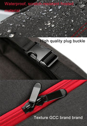 HU107513 Portable Water-resistant Scratch-proof Abrasive Material Outdoor Sports Sling Shoulder Bag Handbag DSLR Camera Bag Phone Bag with Adjustable Detachable Shoulder Strap for GoPro, SJCAM, Nikon, Cano ...  Samsung, Huawei, Size: 25.5 x 20.5 x 29 cm(Green)