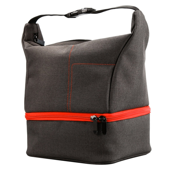 HU107513 Portable Water-resistant Scratch-proof Abrasive Material Outdoor Sports Sling Shoulder Bag Handbag DSLR Camera Bag Phone Bag with Adjustable Detachable Shoulder Strap for GoPro, SJCAM, Nikon, Cano ... e, Samsung, Huawei, Size: 25.5 x 20.5 x 29 cm(Red)
