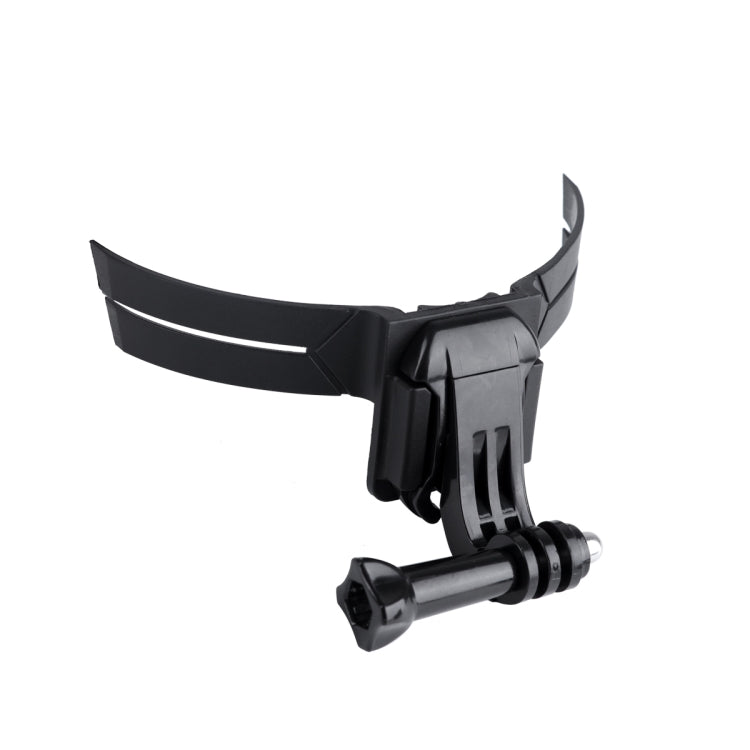 Helmet Mount with J-Hook Buckle  for GoPro, Insta360, DJI and Other Action Cameras (Black) - Helmet Mount by PMC TechLife | Online Shopping South Africa | PMC TechLife | Buy Now Pay Later Mobicred