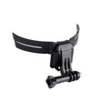 Helmet Mount with J-Hook Buckle  for GoPro, Insta360, DJI and Other Action Cameras (Black) - Helmet Mount by PMC TechLife | Online Shopping South Africa | PMC TechLife | Buy Now Pay Later Mobicred