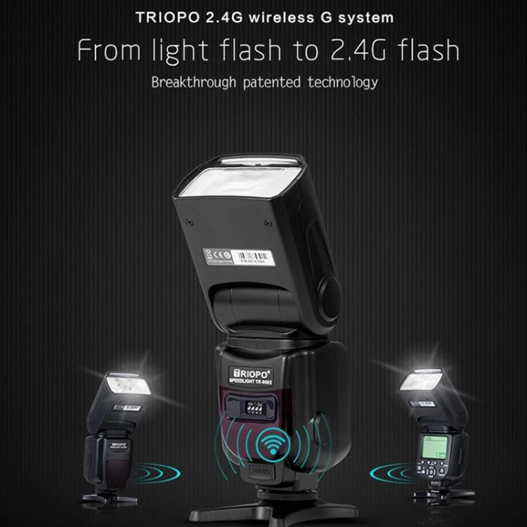 TRIOPO TR-950ii Flash Light Speedlite (Black) - free shipping - PMC Jewellery - Order now!