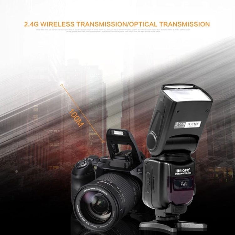 TRIOPO TR-950ii Flash Light Speedlite (Black) - free shipping - PMC Jewellery - Order now!
