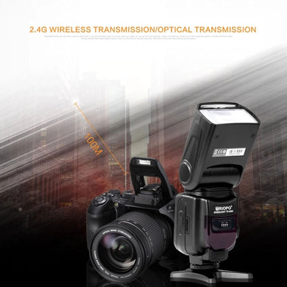 TRIOPO TR-950ii Flash Light Speedlite (Black) - free shipping - PMC Jewellery - Order now!
